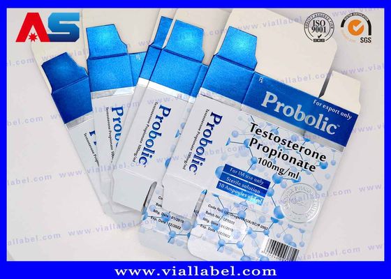 Anti Fake 81x60x31mm Vial Ampoule Storage Box For 1ml Bodybuilding Propionate