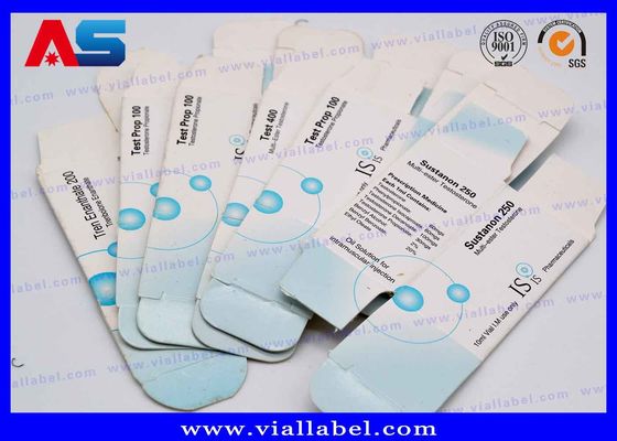 Customized Hologram Vial Storage Box Printing 10ml Vial Boxes And Packaging / small packaging boxes