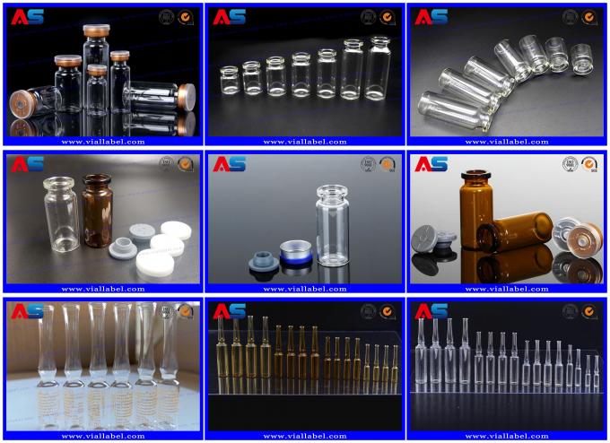 Adhesive 10ml Vial Labels , Custom Label Stickers Packaging For Injection