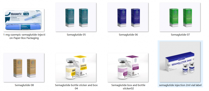 Custom Pharmaceutical Packaging Box For Semaglutide Tablets 3mg ...